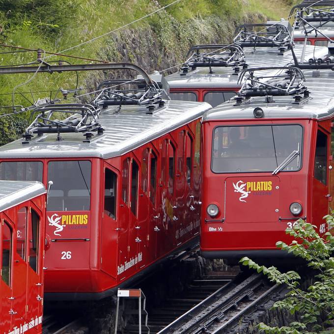 Pilatus Bahn stand wegen technischer Störung still