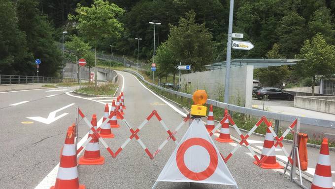 Axenstrasse bleibt mehrere Wochen gesperrt