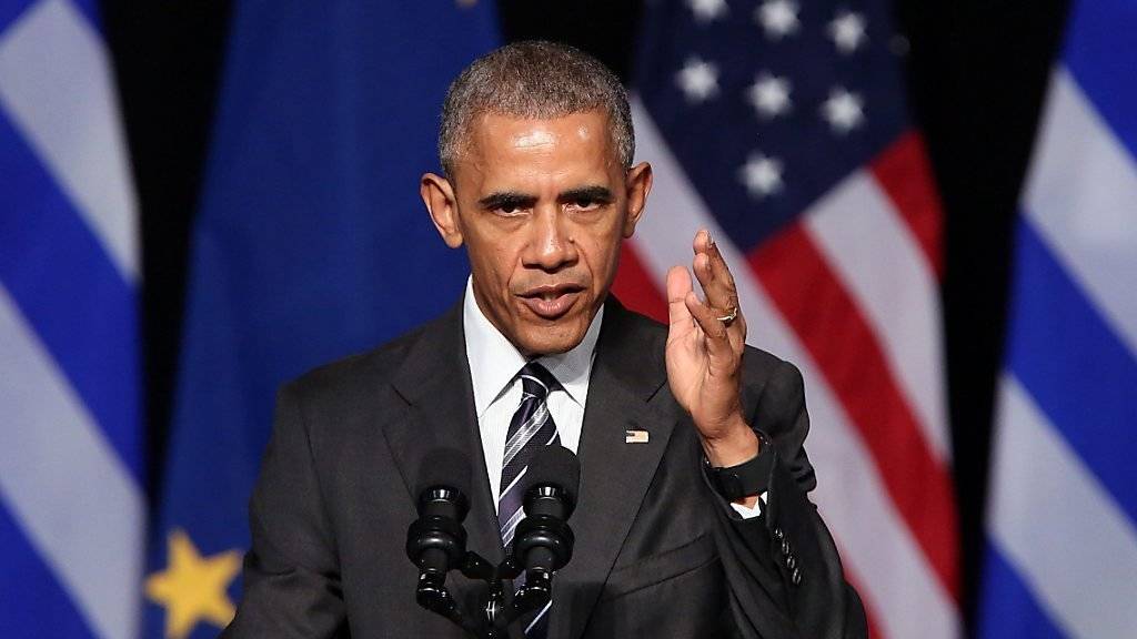 US Präsident Barack Obama sprach sich in seiner Rede in Athen gegen die Abschottung und für die europäische Integration aus.