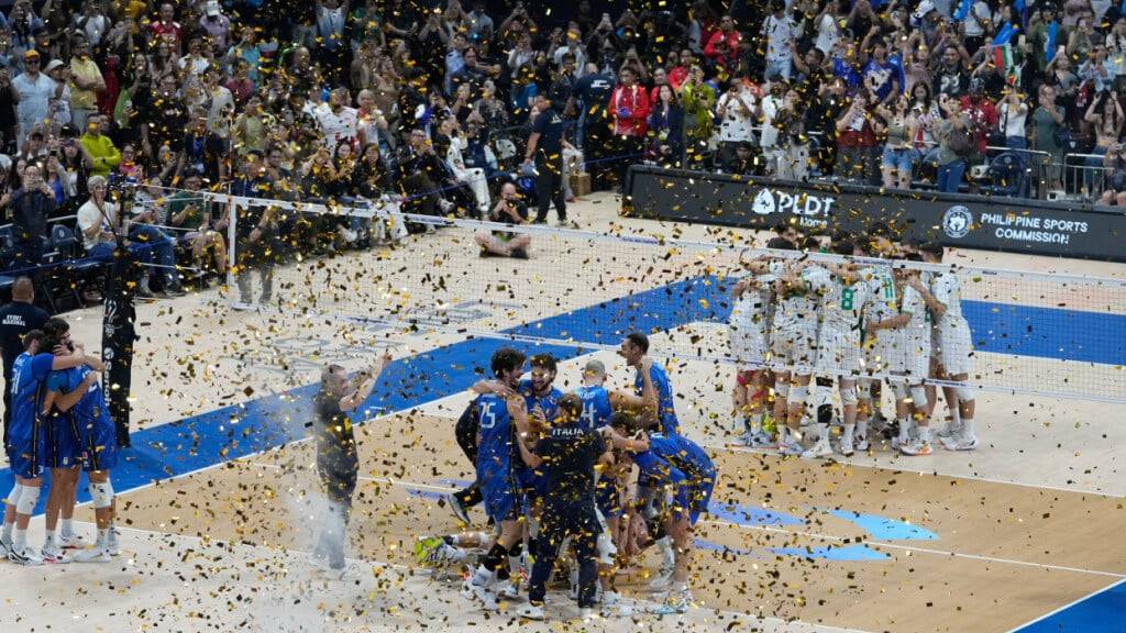 Italiens Volleyballer bleiben das Mass der Dinge