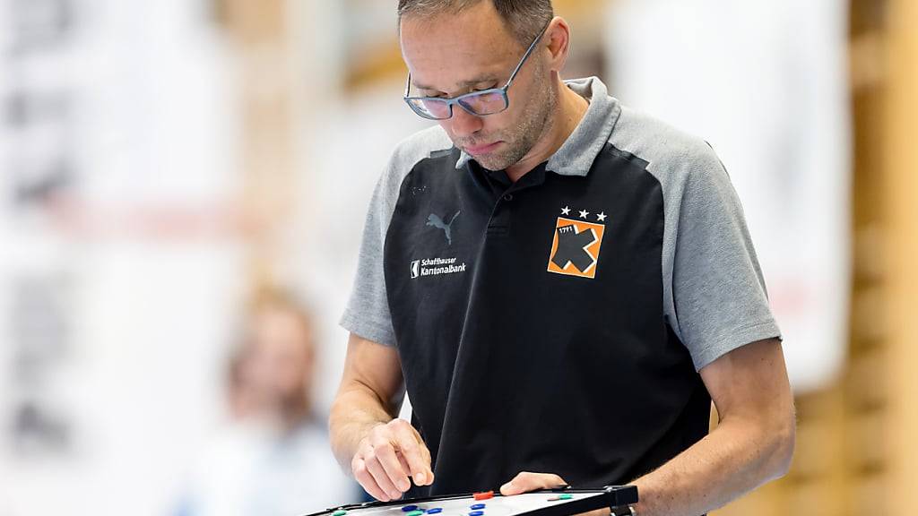 Kadetten Schaffhausens Trainer Hrvoje Horvat fand gegen den RTV Basel die richtige Taktik