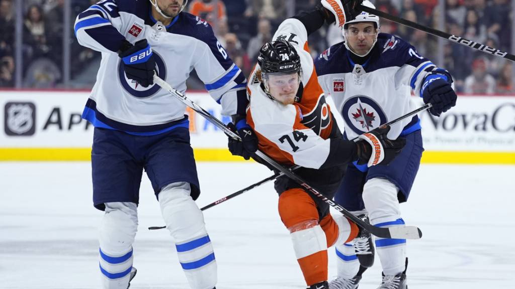 Die Winnipeg Jets mit Nino Niederreiter (links) scheinen sich von der Niederlagen-Serie erholt zu haben