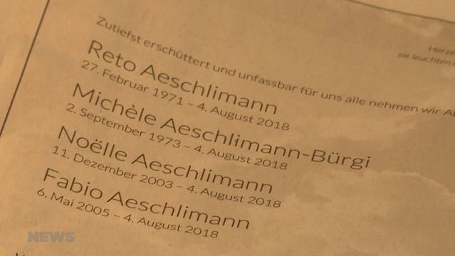 Pilatus-Flugzeugabsturz Nidwalden: Familienmitglieder nehmen Abschied