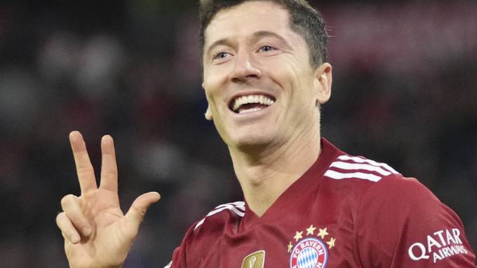 Lewandowskis schiesst Bayern München zum Kantersieg