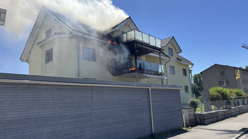 Mehrere hunderttausend Franken Schaden nach Brand in Wigoltingen TG