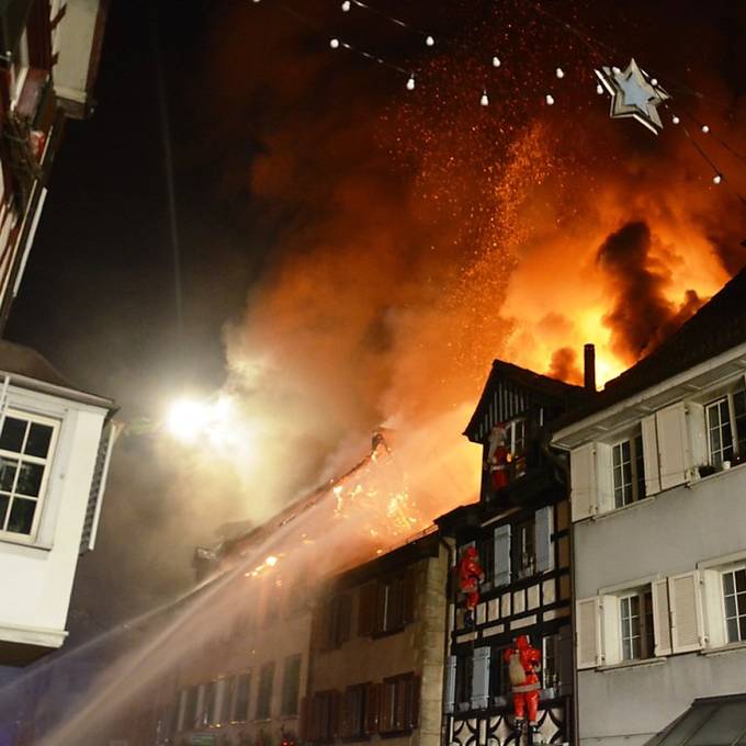 Altstadt von Steckborn durch Brand zerstört - Hausbewohner vor Gericht