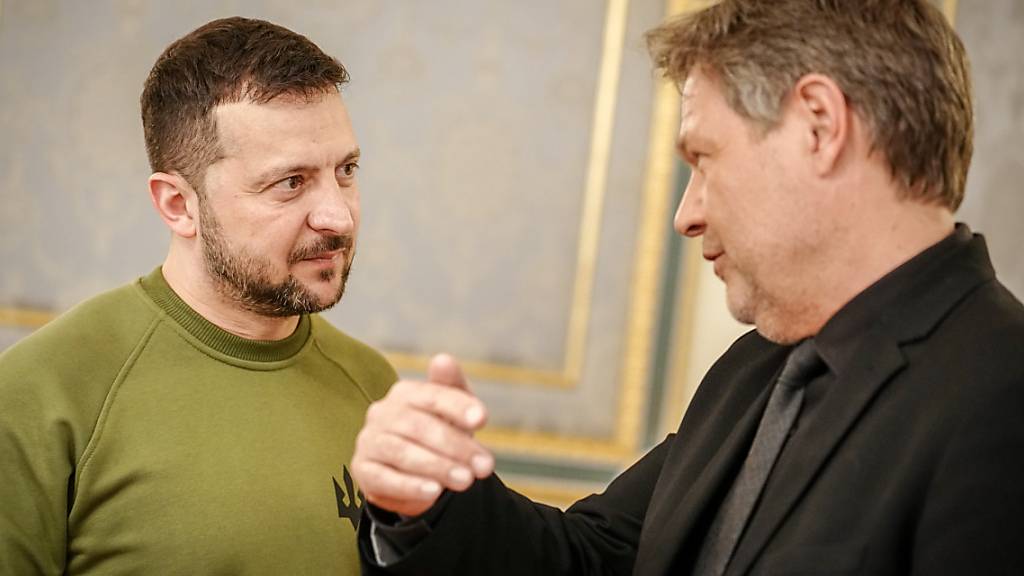 Selenskyj dankt Habeck für deutsche Ukraine-Hilfe - Nacht im Überblick