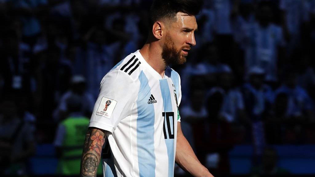 Lionel Messi lässt seine Zukunft im Nationalteam offen