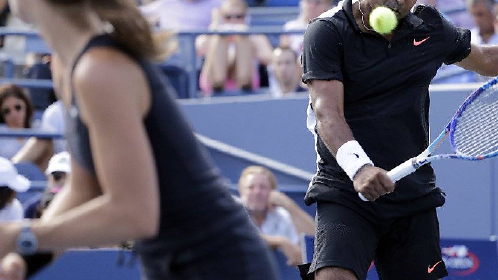 Martina Hingis und Leander Paes gewannen nach Melbourne und Wimbledon auch in New York