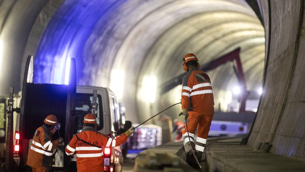 SBB sucht 800 Freiwillige für Rettungsübung im Bözbergtunnel