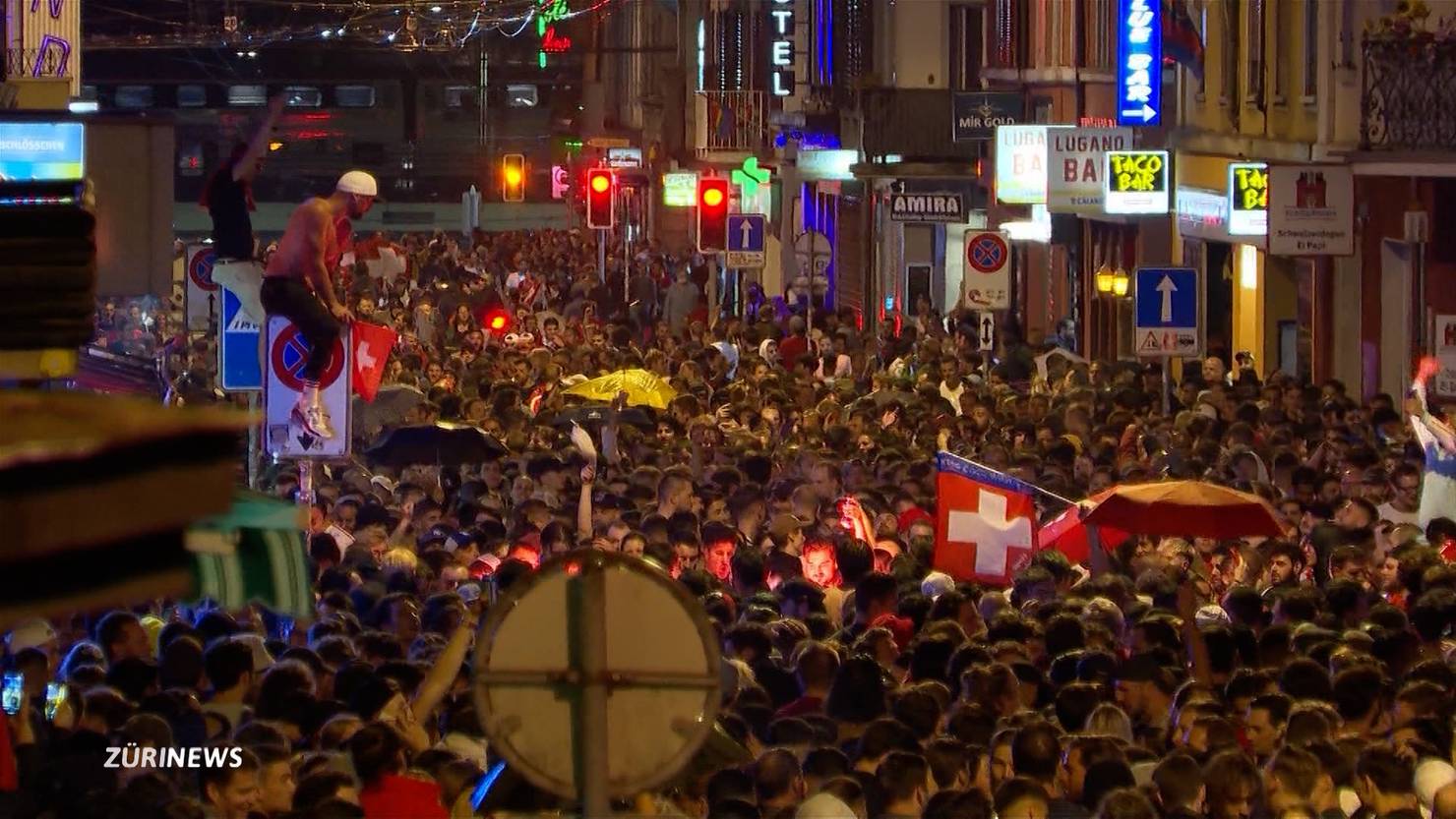 Schweizer EM-Wunder: Fans an Langstrasse ausser Rand und ...