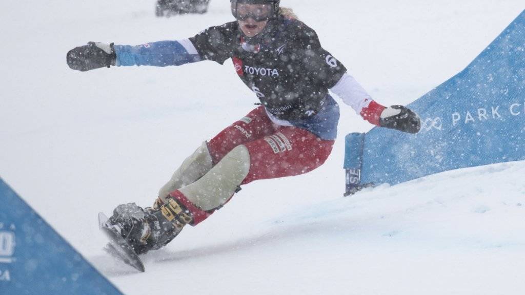 Gewann Anfang Februar an der WM in Park City Gold im Parallel-Slalom: Julie Zogg