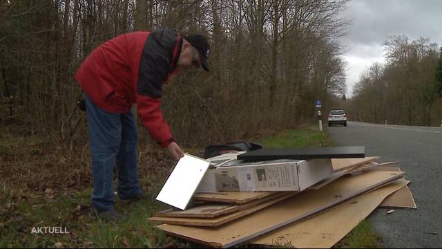 Wenn der Waldrand zur Müllhalde wird