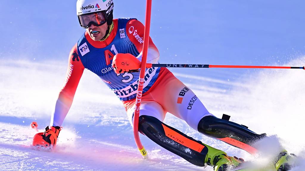 Daniel Yule sorgt für den ersten Slalom-Podestplatz in diesem Weltcup-Winter