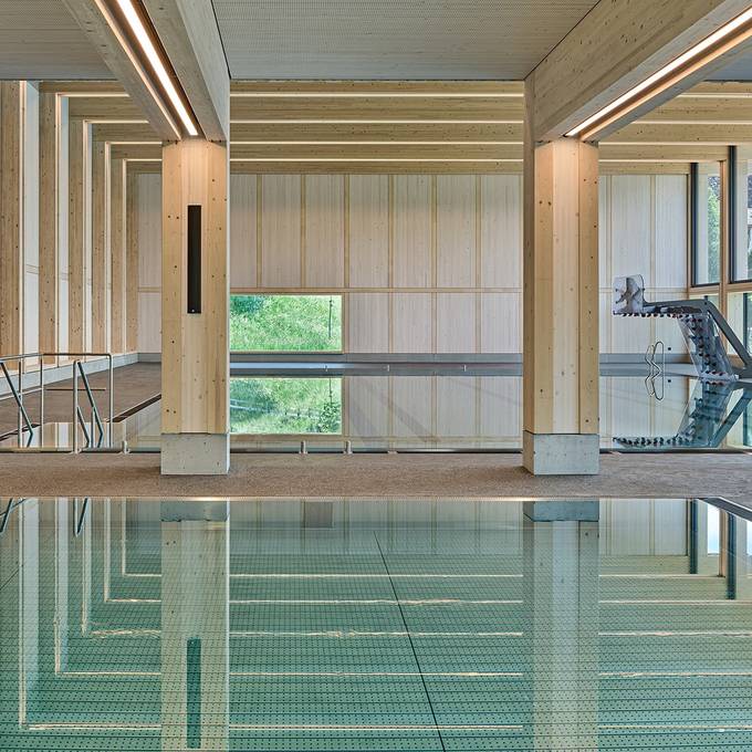 So sieht es im neuen Hallenbad Appenzell aus 