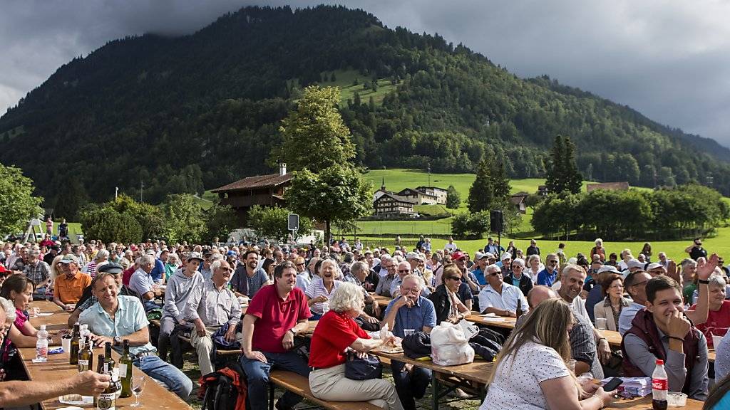Einer der Höhepunkte des 600-Jahr-Jubiläums war die Gedenkfeier am 19. August 2017 in Flüeli-Ranft