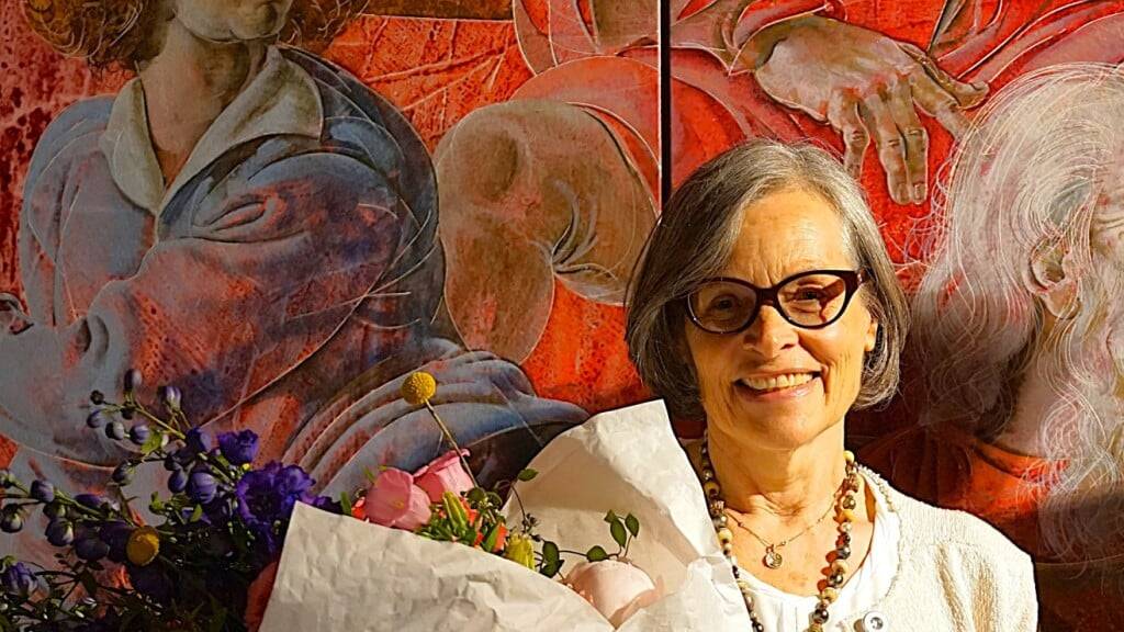 Die Hans Erni-Stiftung verlieh Sigrid Lüber am Mittwoch den mit 50'000 Franken dotierten Hans Erni-Preis.