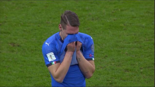 Italien-Fans in Schockstarre