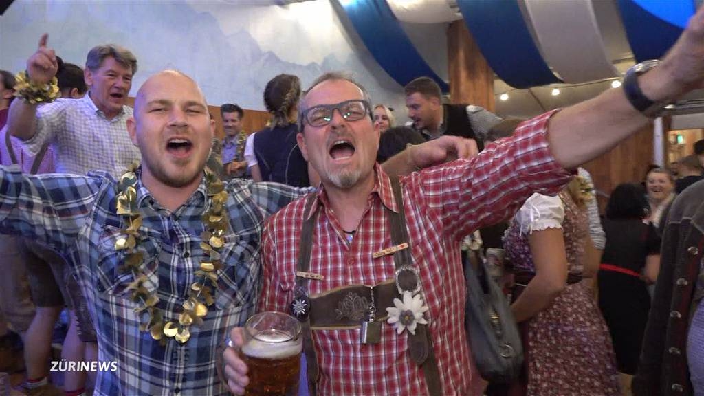 Oktoberfest gestartet: «In Zürich brennt das Bauschänzli!»