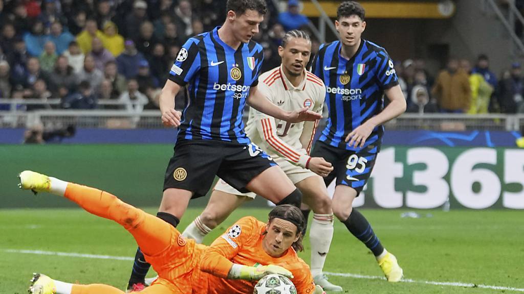 Trotz zwei Gegentoren im Halbfinal: Inter Mailand mit Goalie Yann Sommer