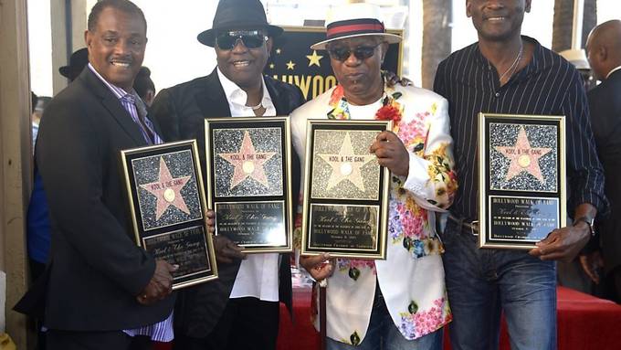 Kool &amp; the Gang mit Walk of Fame-Stern geehrt