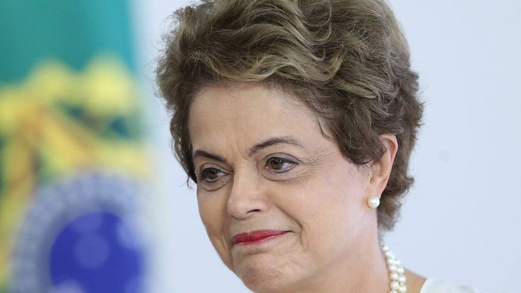 Hoffnungsschimmer: Umfragewerte zur Beliebtheit von Brasiliens Präsident Dilma Rousseff steigen. (Archiv)