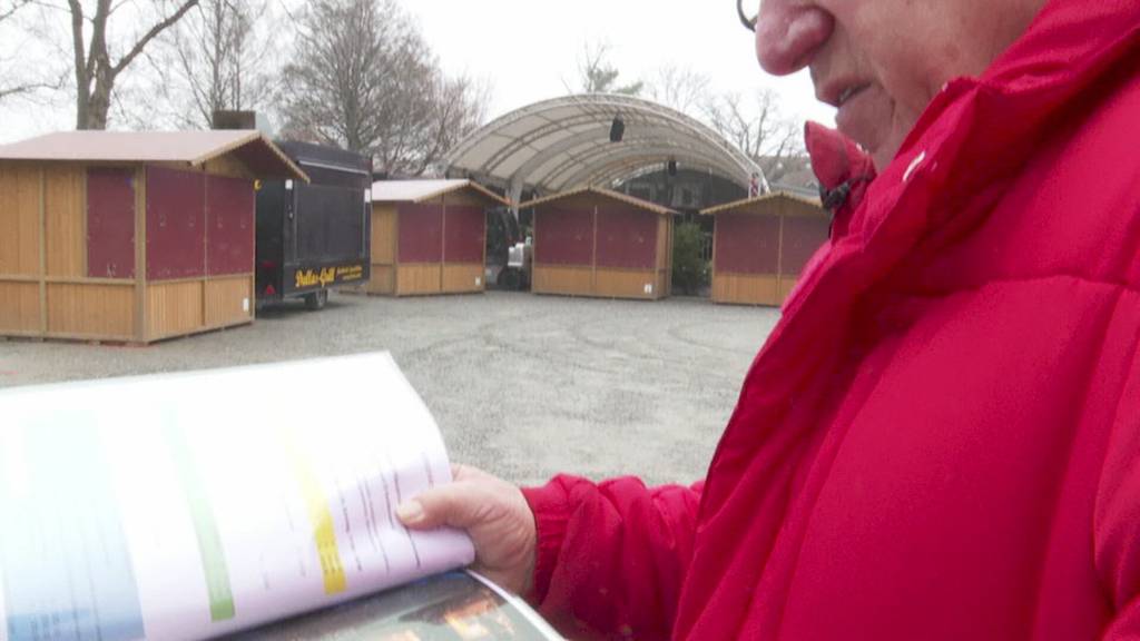 Countdown in Buchs: Weihnachtsdorf kurz vor der Eröffnung