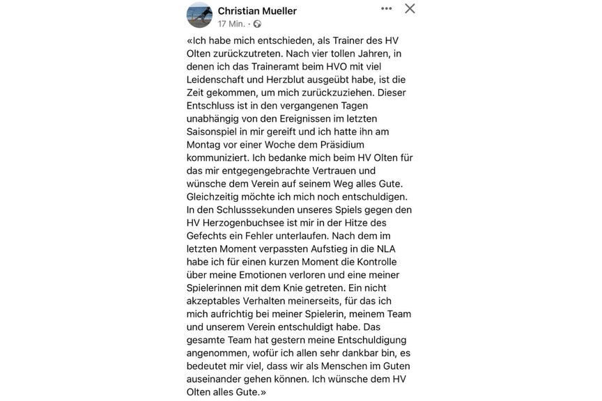 Das komplette Statement