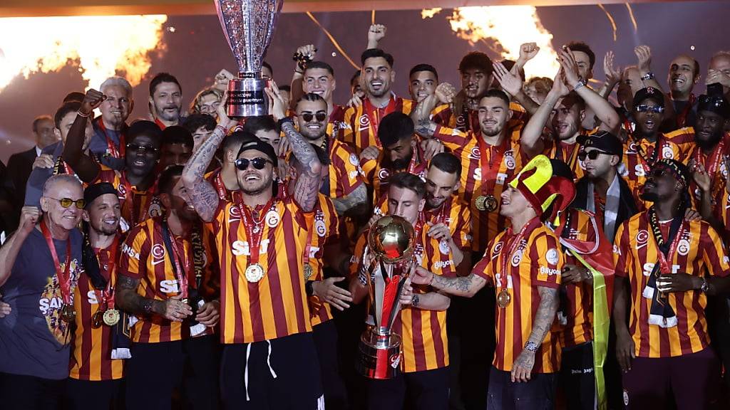 Galatasaray feierte im letzten Mal den türkischen Meistertitel