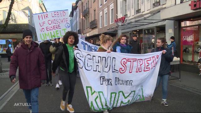 Schüler streiken für Klima