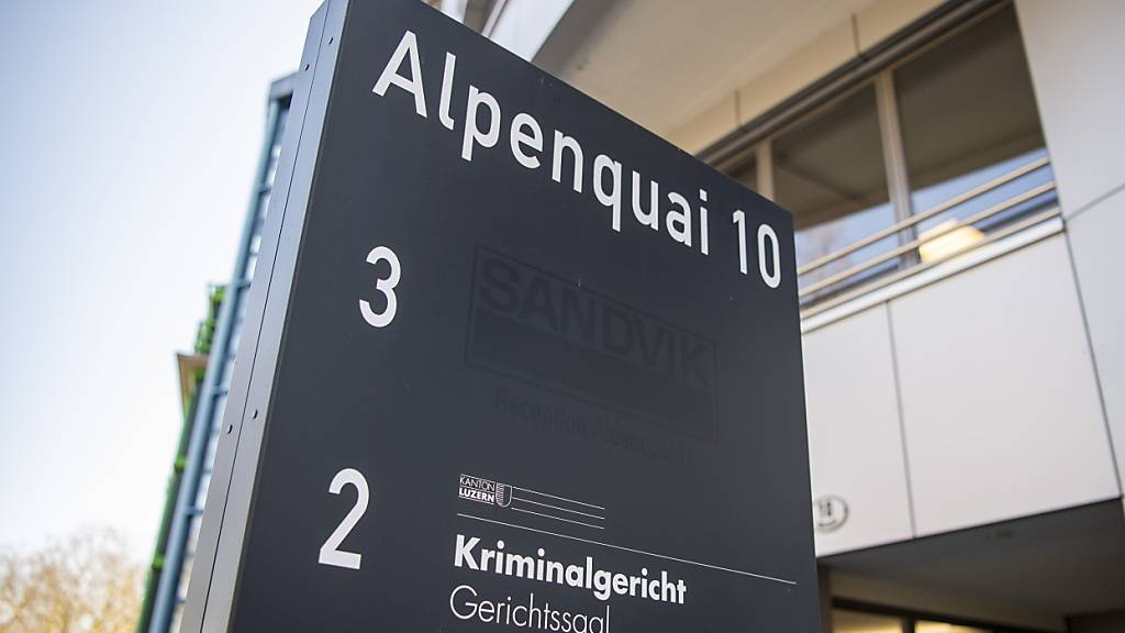 Das Kriminalgericht befindet sich am Alpenquai in Luzern. (Archivaufnahme)