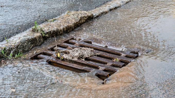 Unwetterwarnung wegen Regenschauern