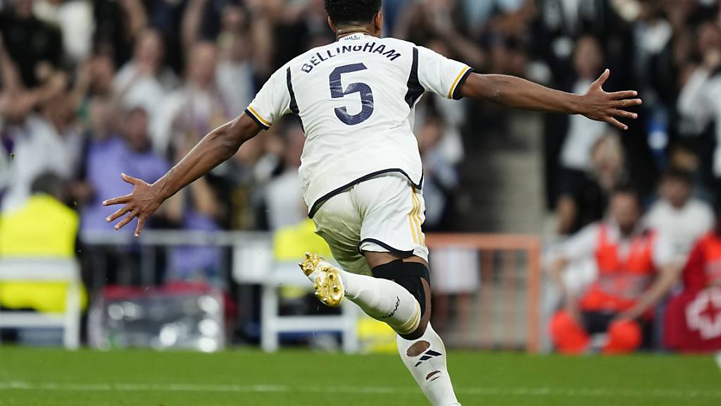 Jude Bellingham versetzt sich Fans von Real Madrid mit dem Siegtreffer in der 95. Minute ein weiteres Mal in Ekstase