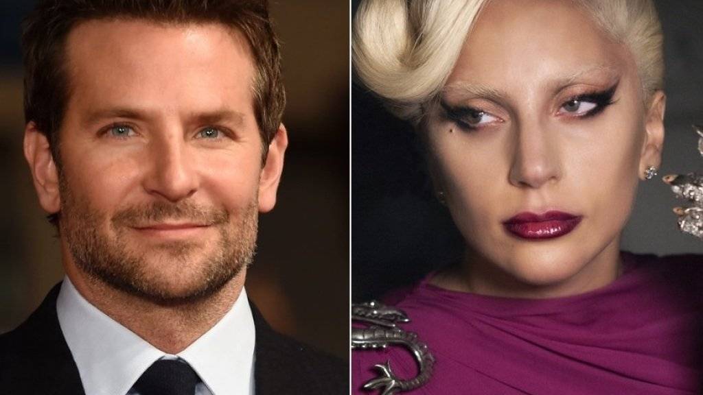 Bradley Cooper und Lady Gaga sind im Gespräch für die Hauptrollen im Remake von «A Star is Born». (Archivbilder)