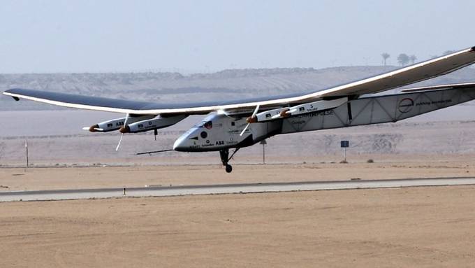 «Solar Impulse 2» erreicht vorletztes Etappenziel Kairo