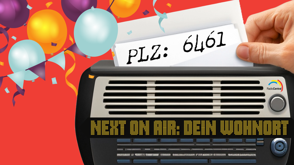 Radio Central feiert eure Postleitzahl