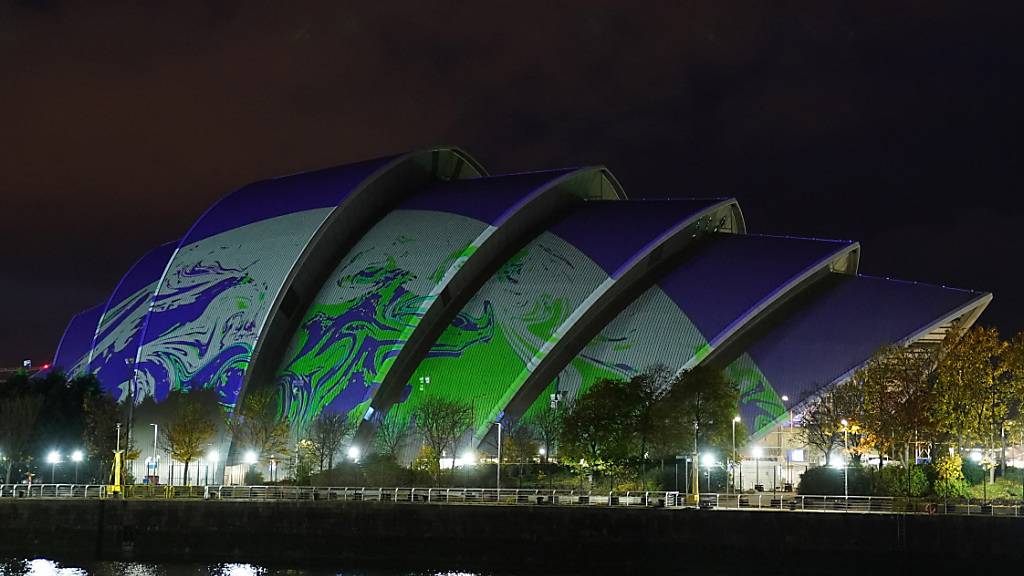 Die Weltklimakonferenz in Glasgow startet in ihre zweite, entscheidende Woche. Foto: Andrew Milligan/PA Wire/dpa