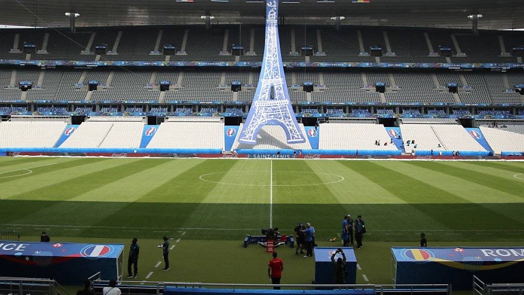 Im Stade de France wird heute Abend die EM eröffnet