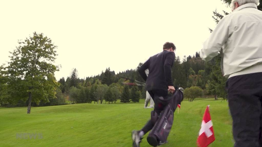 Speed-Golf-Turnier: Schwitzen beim Golfen