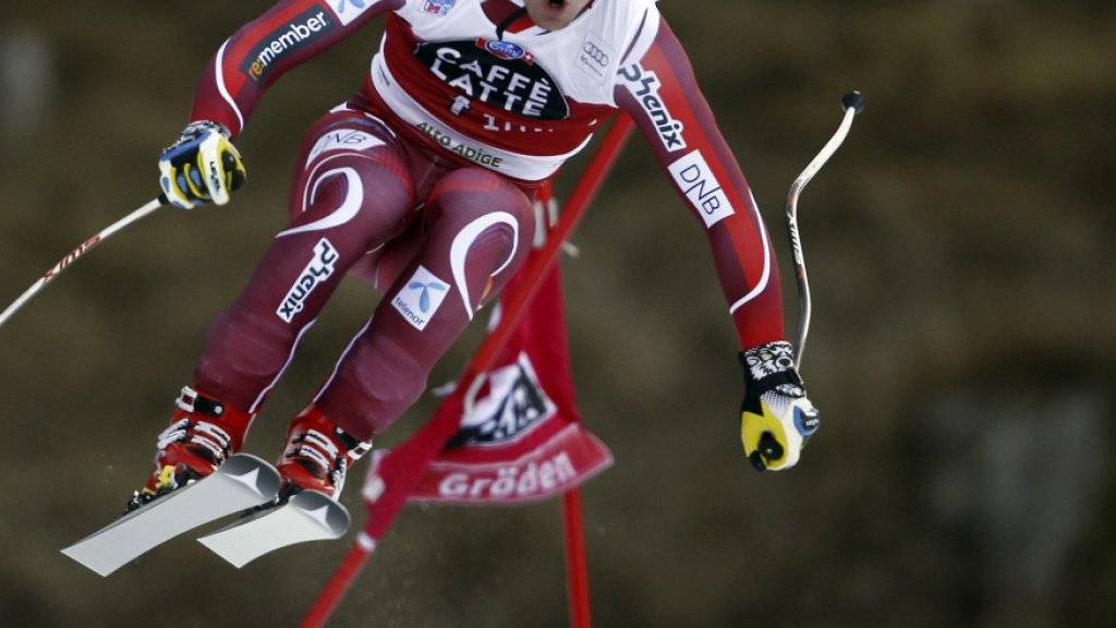 Aleksander Kilde war im einzigen Training in Garmisch deutlich der Schnellste