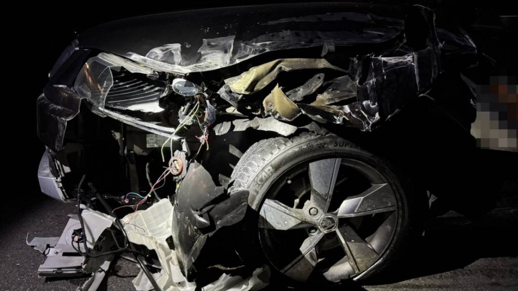 Betrunkener prallt in St. Gallen in entgegenkommendes Fahrzeug