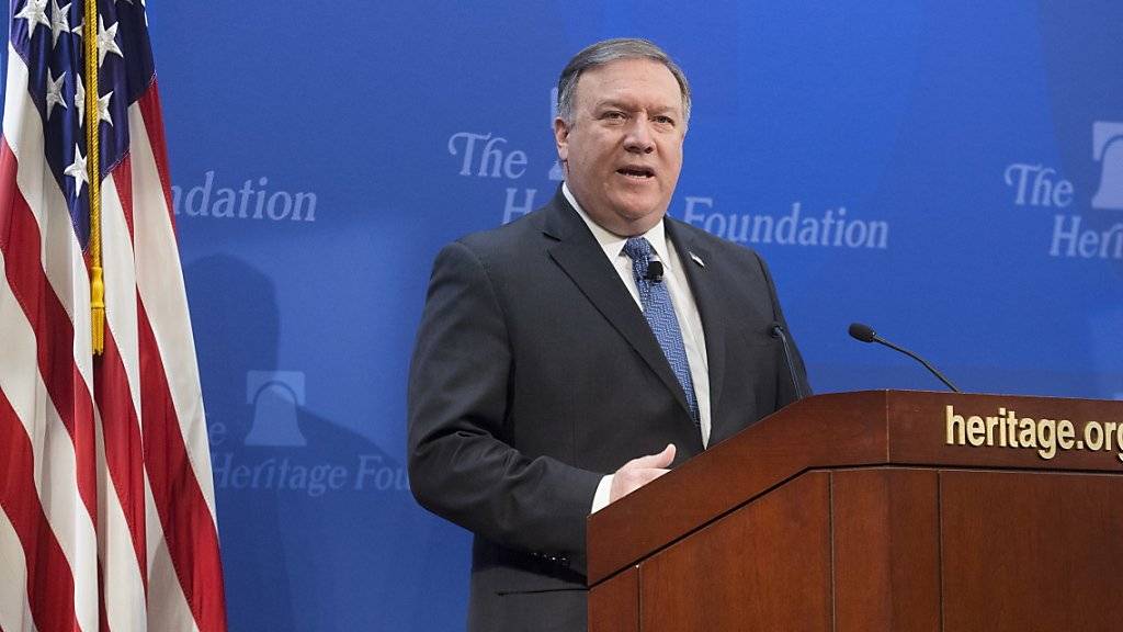 Der neue US-Aussenminister Mike Pompeo kündigt die «stärksten Sanktionen der Geschichte» gegen Iran an.