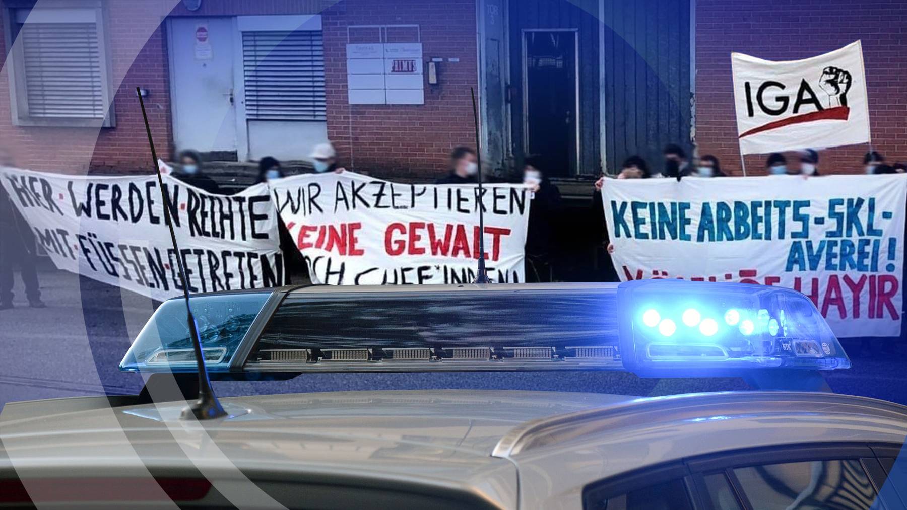 Dornach: Demo vor Kebabfirma artet aus