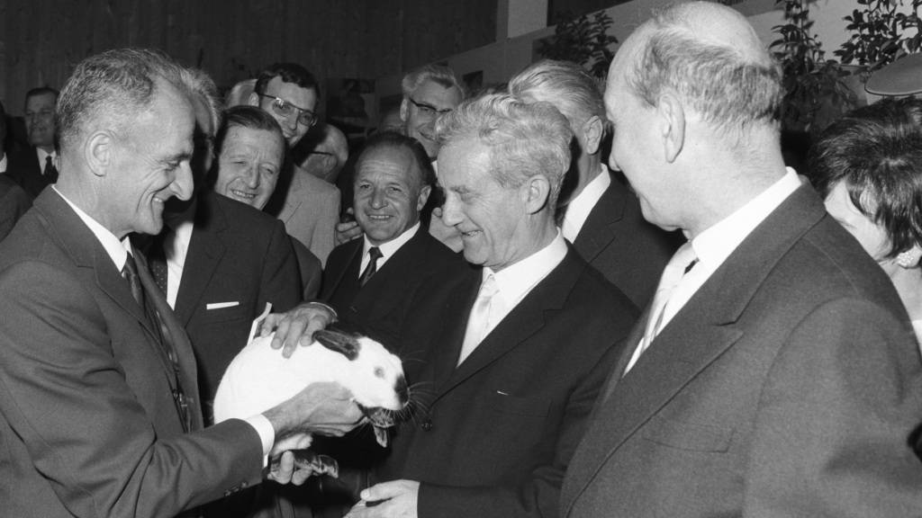 Der Bundesrat hat an der Olma nicht immer Schwein gehabt