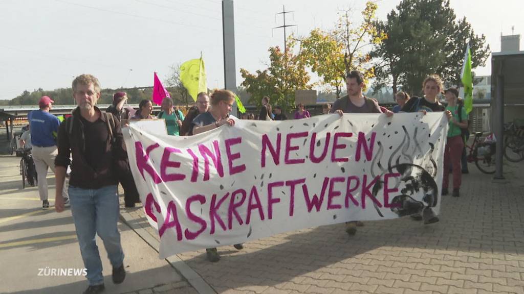 Protest gegen Notkraftwerk