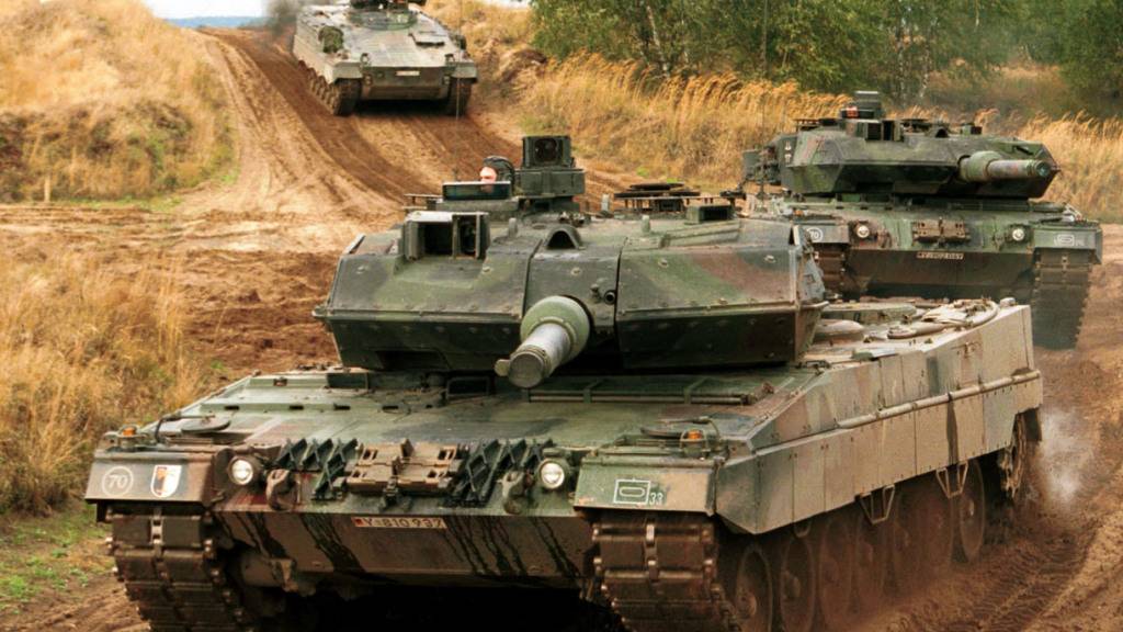 Deutschland darf Schweizer Leopard-Panzer weitergeben