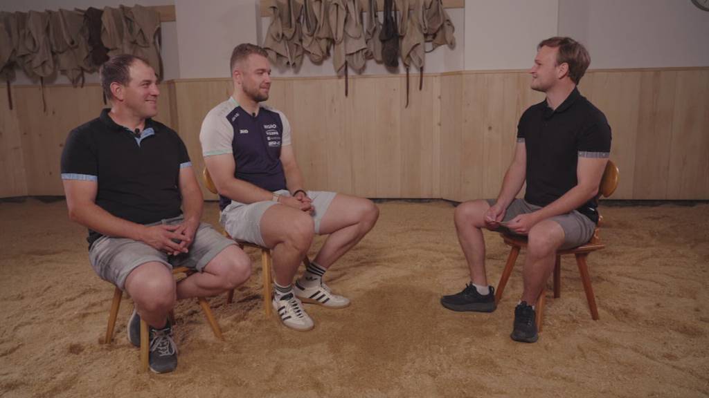 «Gegen Moser musst du angreifen» – Walther Adrian und René Wittwer im Visana-SchwingTalk