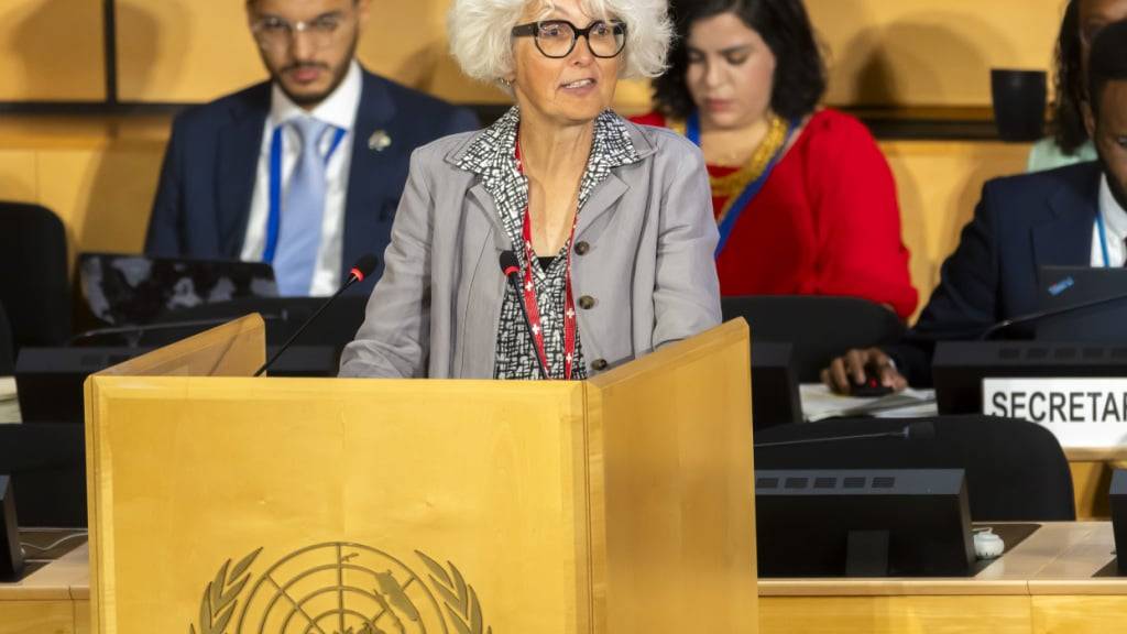 Die Chefin des Bundesamtes für Umwelt (Bafu), Katrin Schneeberger, erhofft sich von der Konferenz in Genf einen Erfolg im Kampf gegen die Plastikverschmutzung.