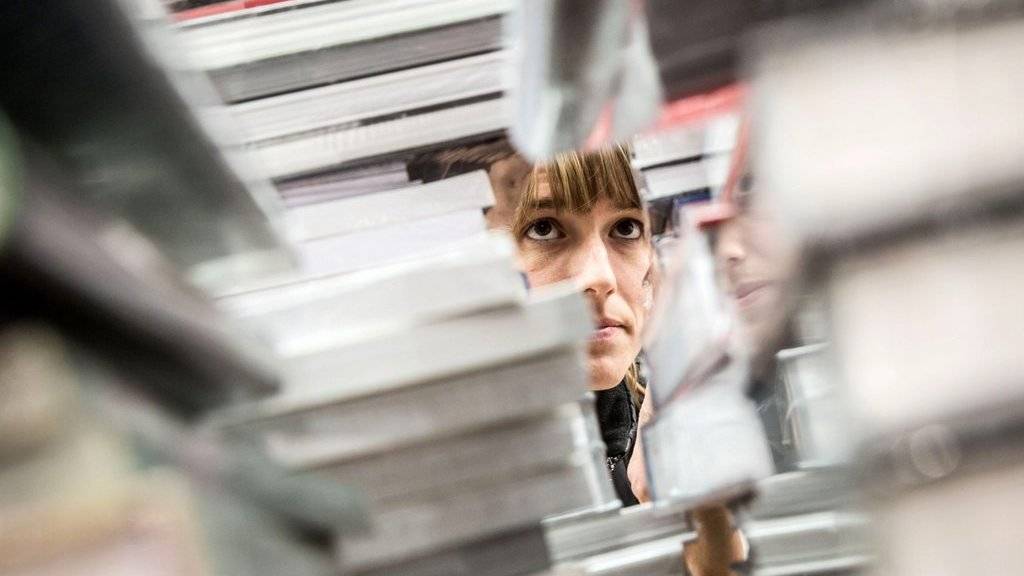 Besucheransturm an der Frankfurter Buchmesse 2015: Rund 275'000 Personen folgten in diesem Jahr dem Duft der Bücher (Archiv).