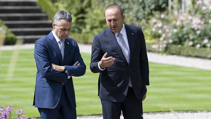 Besuch des türkischen Aussenministers dient Beziehungspflege